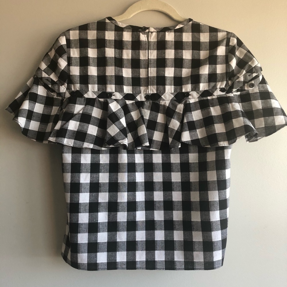 Saylor Checked Top - image 3
